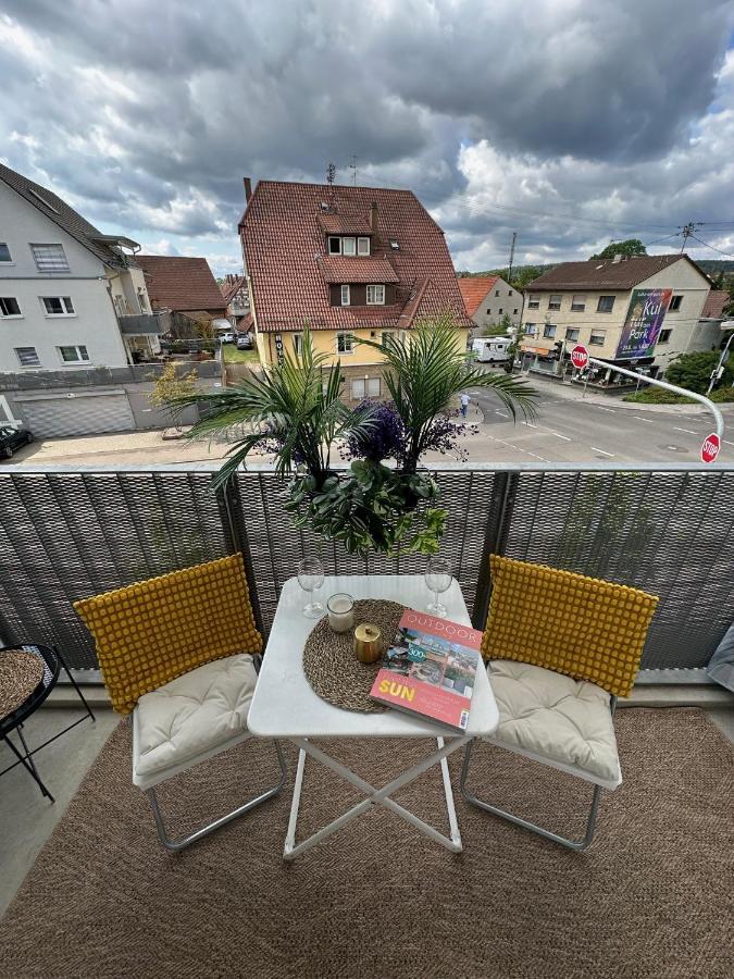 Komfortables, Barrierefreies Appartement Mit Sonnigem Balkon In Der Naehe Von Flughafen Und Messe 30 Leinfelden-Echterdingen Exteriör bild